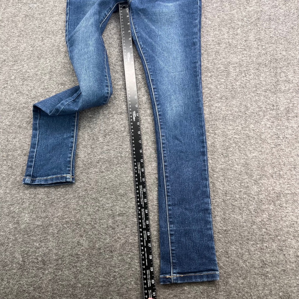 Fashion Nova Women Dark Wash High Rise Skinny Jeans Size 5/6 Stretch Denim - Picture 10 of 12